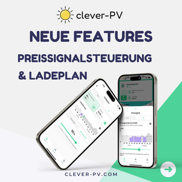 Neue Features: Preissignal und Ladeplan