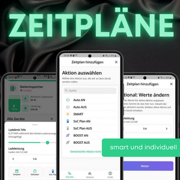 Neues Feature: Zeitplan erstellen