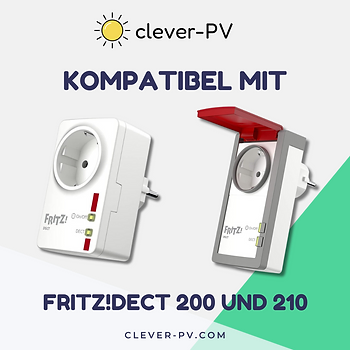 FRITZ!DECT 200 und 210 von AVM in clever-PV integriert