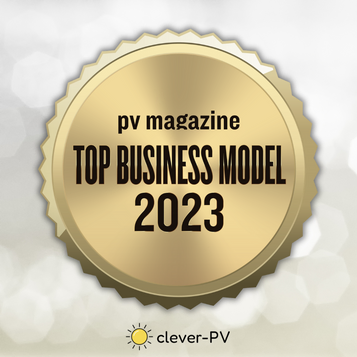 clever-PV gewinnt „top business model“-Award des pv magazine