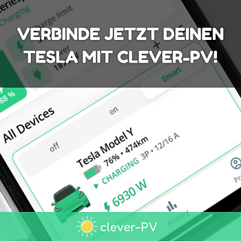 Auto-Integration – Verbinde deinen Tesla direkt mit deiner PV-Anlage!